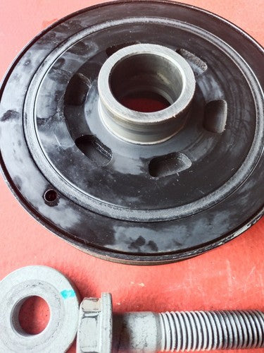 OEM VAUXHALL Antara 2.2 DIESEL CRANKSHAFT PULLEY A22DM ENGINE USED 25182193 - Used Auto Part