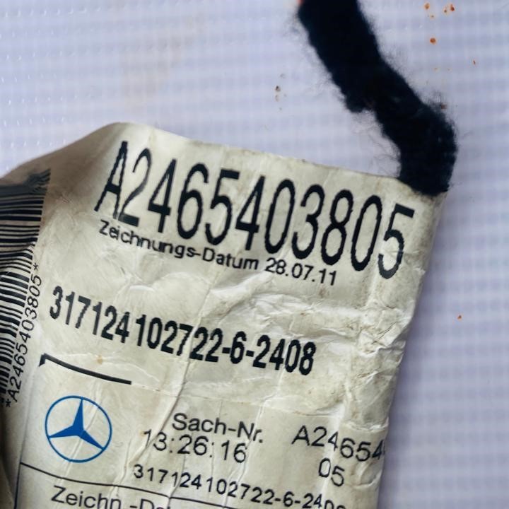 A2465403805 PASSENGER FRONT DOOR CARD WIRING LOOM MERCEDES-BENZ - Used Auto Part
