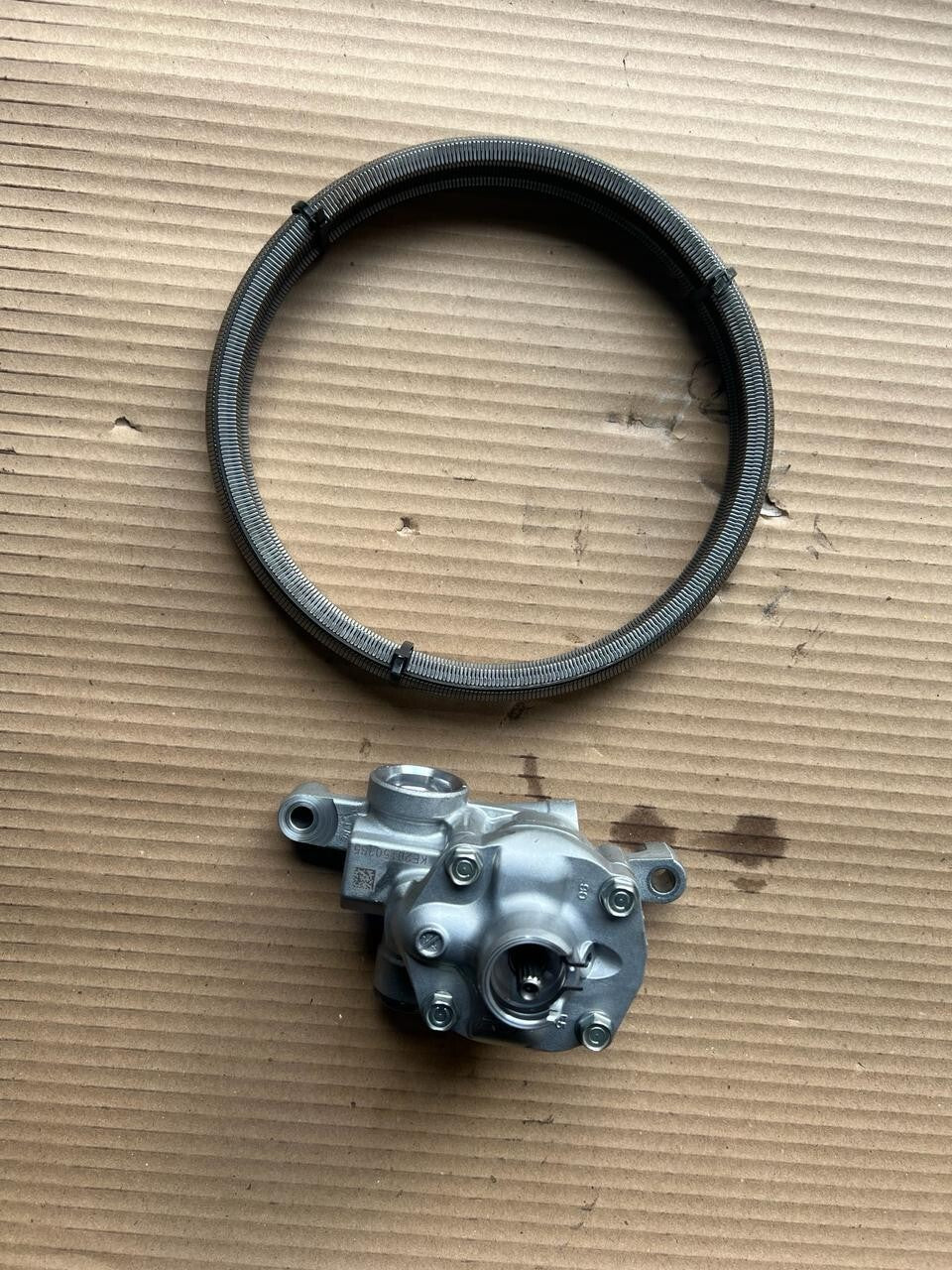 NISSAN JF015E CVT PUSH BELT AND OIL PUMP - Used Auto Part