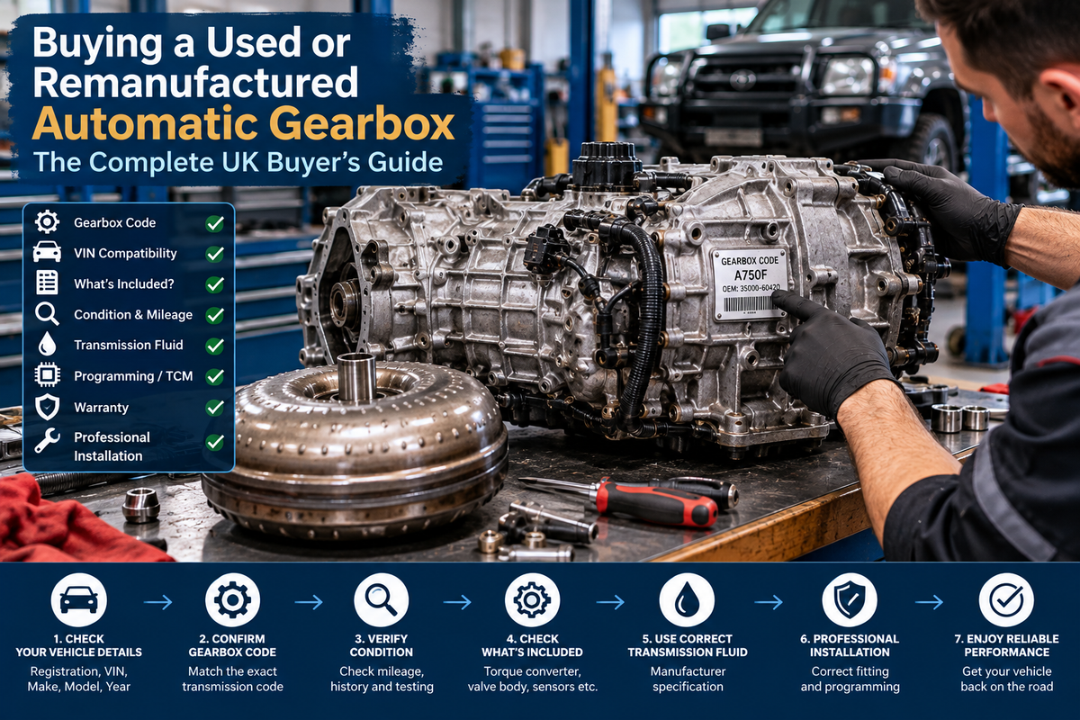 Used & Remanufactured Automatic Gearboxes | UK Buyer’s Guide.