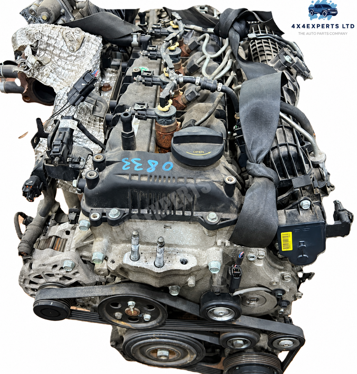 D4FD DIESEL ENGINE 1.7L CRDI KIA OPTIMA - WITHOUT GEARBOX