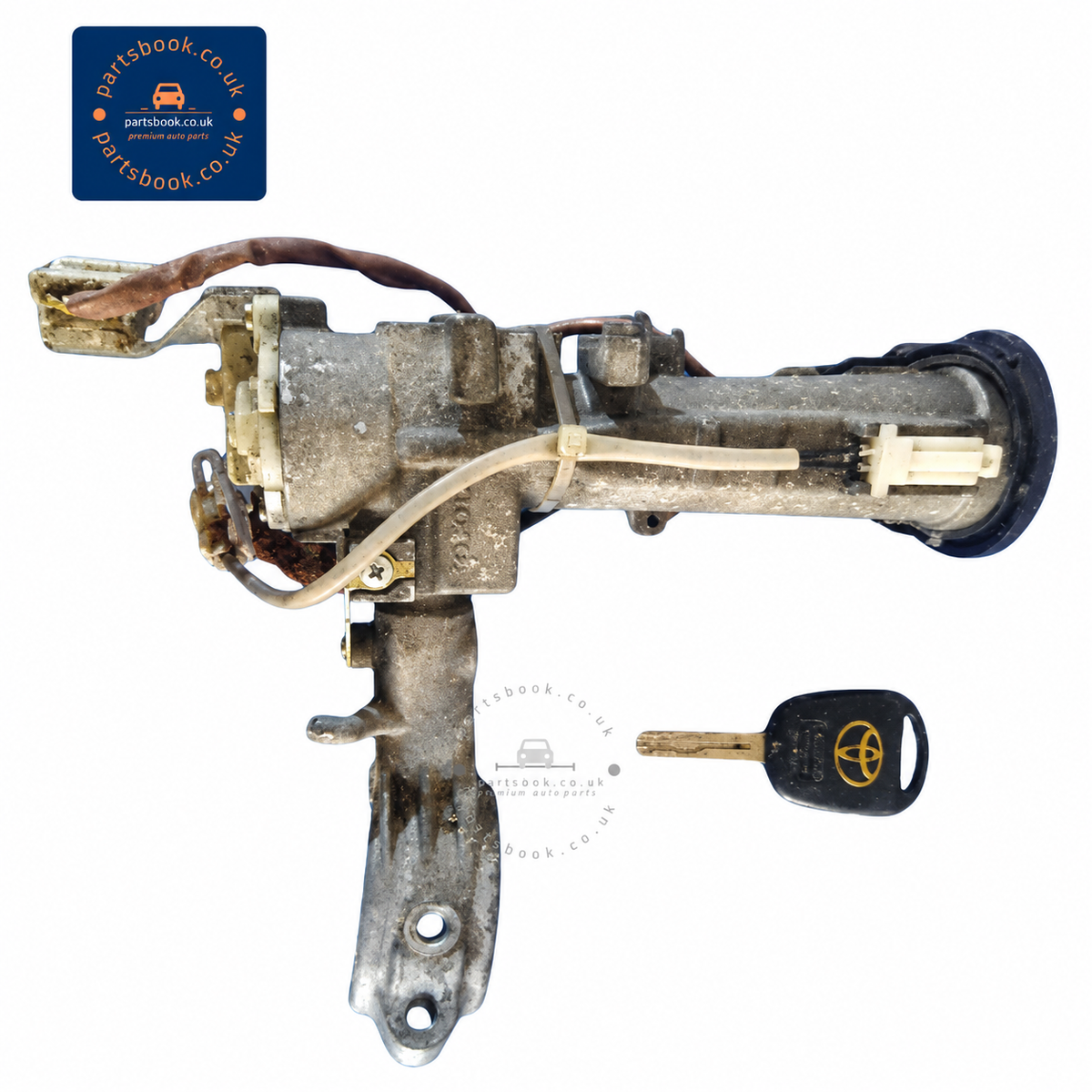 COMPLETE IGNITION BARREL WITH KEY TOYOTA LAND CRUISER 100 SERIES LX470