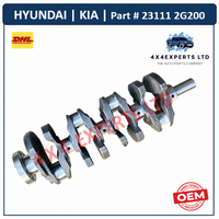 23111-2G200 Engine Crankshaft Compatible with Hyundai Sonata Santa Fe Tucson Ki - View 1