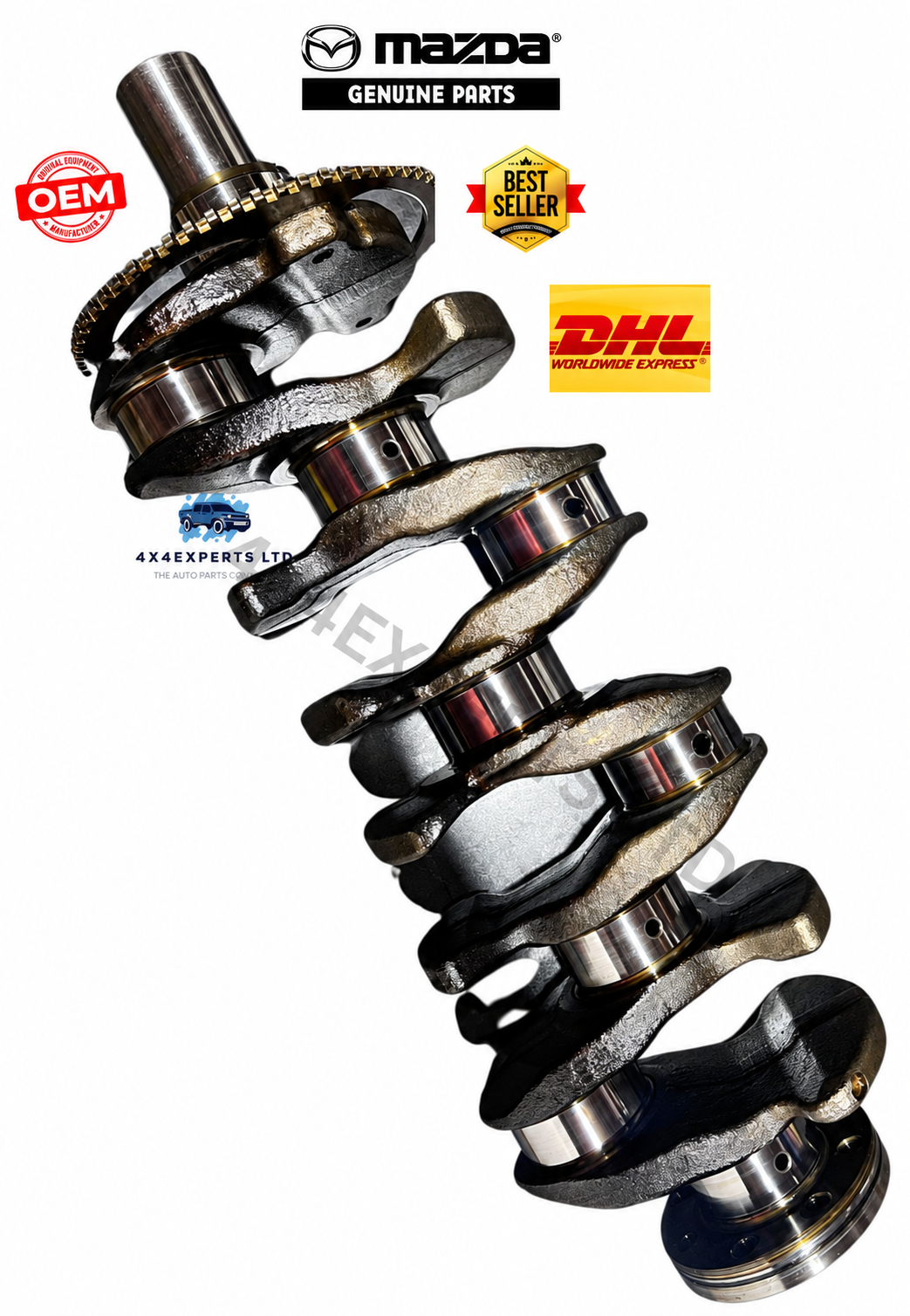 CRANK SHAFT MAZDA SH01 SHY1 MAZDA 3 6 CX-5 2.2 DIESEL SKYACTIVE SH01-11-300B