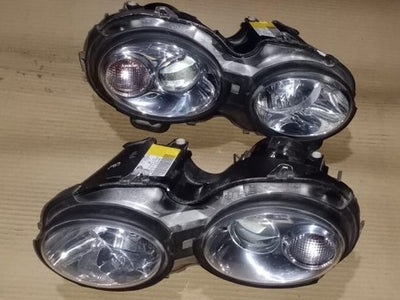 02 TO 08 JAGUAR X-TYPE FRONT HELLA PROJECTOR HEADLIGHTS Pair