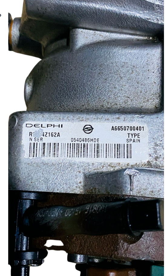 A6650700401 High Pressure Fuel Pump  For Actyon Kyron Rexton Rodius - Used Auto Part