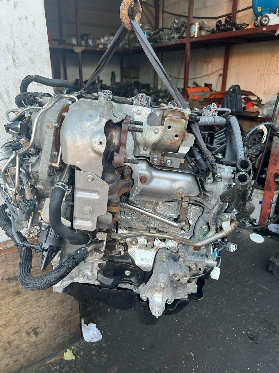 SH18 ENGINE FOR MAZDA 2.2 TWIN TURBO DIESEL WITH ALL ANCILLARIES 12K MILES 2022 - Used Auto Part