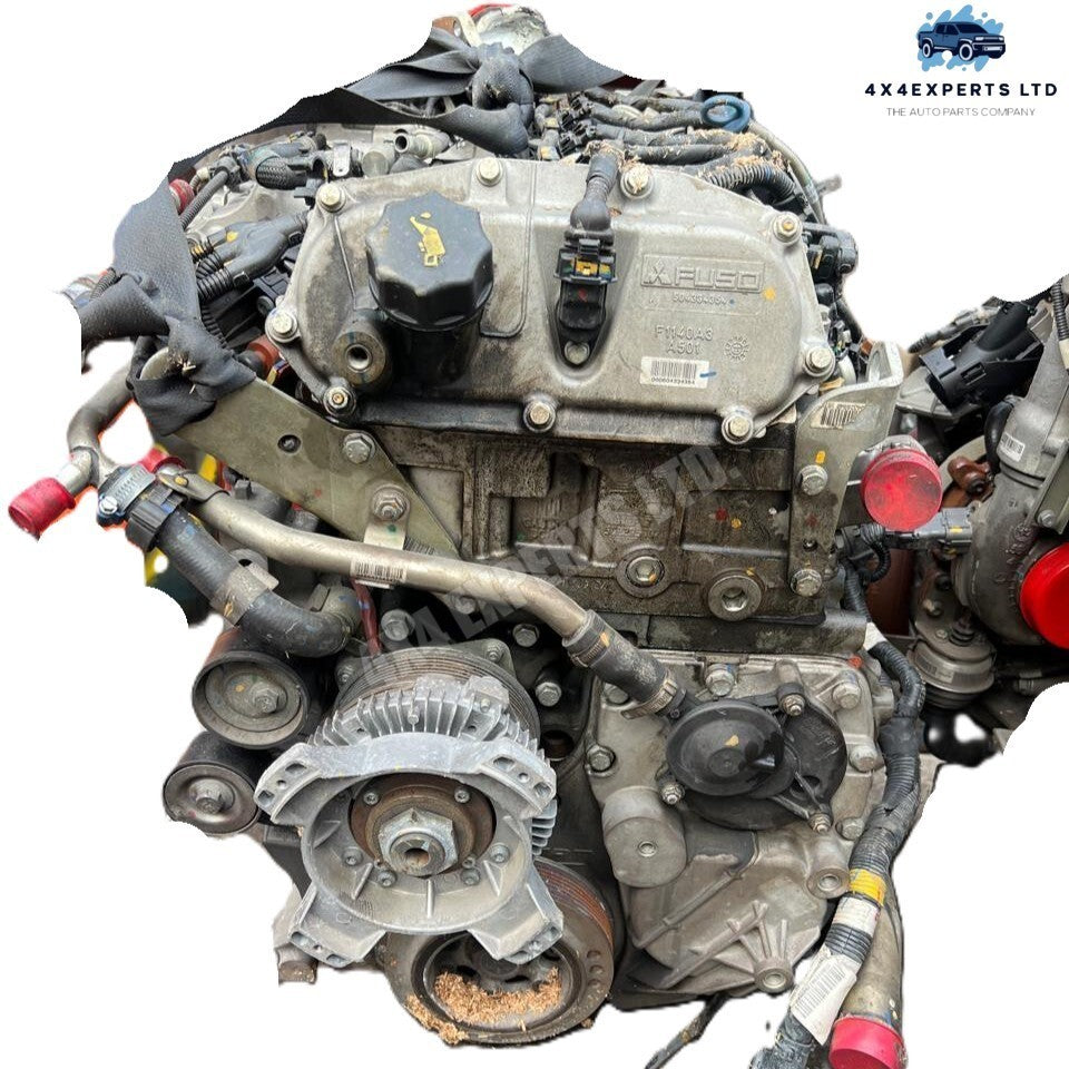 4P10 DIESEL ENGINE DOHC 3.0L MITSUBISHI FUSO CANTER FE FEC - Used Auto Part