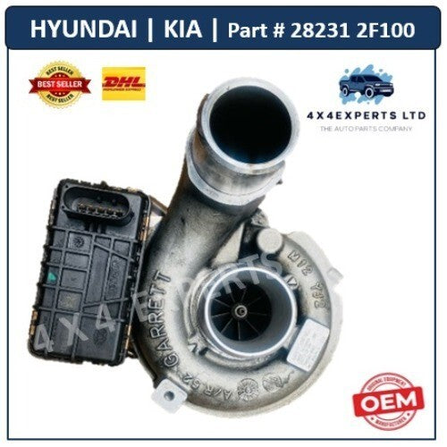 28231-2F100 Turbocharger Hyundai Grand Santa Fe KIA Carnival Sorento 780502-0001 - Used Auto Part