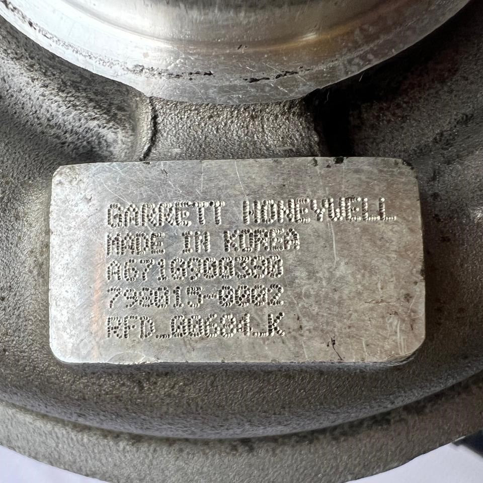 A6710900380 TURBOCHARGER 2.0 XDI D20T SSANGYONG KORANDO - Used Auto Part