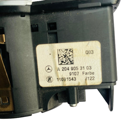 A2049053103 HEADLIGHT FOG LIGHT SWITCH PANEL MERCEDES-BENZ - Used Auto Part