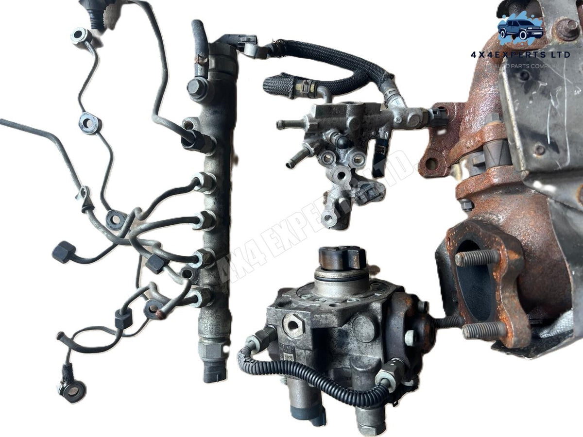 MAZDA SH-01 DIESEL FUEL SYSTEM & TURBO ASSEMBLY 2.5L - Used Auto Part