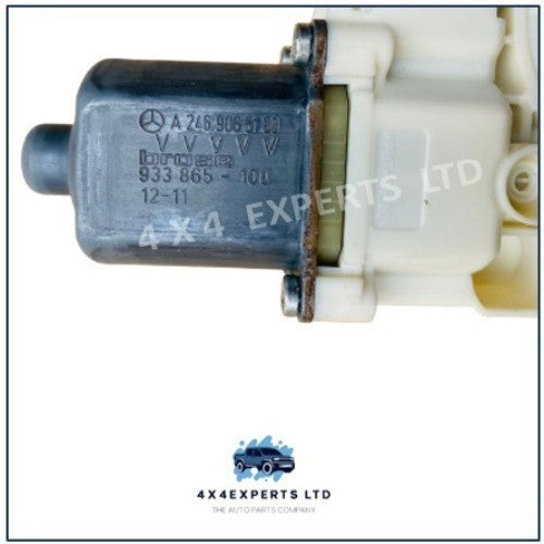 A2469065100 FRONT LEFT DOOR WINDOW REGULATOR MOTOR W176, W246/242, X156 GLA MERC - Used Auto Part