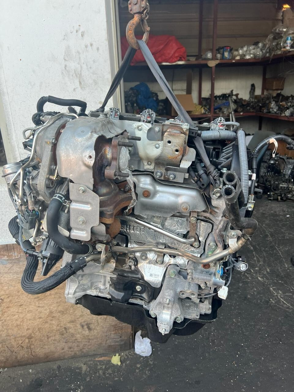 SH18 ENGINE FOR MAZDA 2.2 TWIN TURBO DIESEL WITH ALL ANCILLARIES 12K MILES 2022 - Used Auto Part