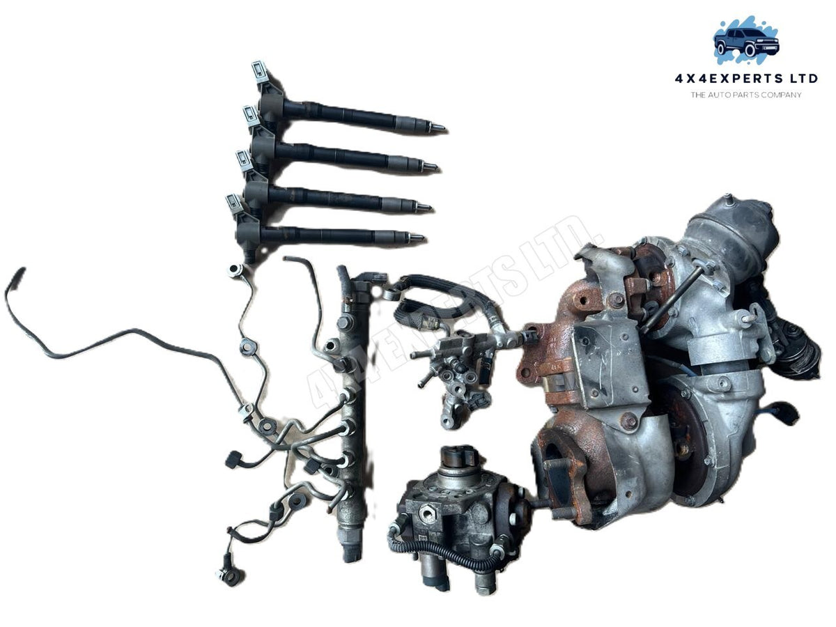 MAZDA SH-01 DIESEL FUEL SYSTEM & TURBO ASSEMBLY 2.5L - Used Auto Part