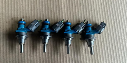 FUEL INJECTOR SET MAZDA L3VDT L3K9 MAZDA6 TURBO & CX-7 WITH CONNECTORS 05-13 X4 - Used Auto Part