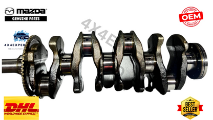 CRANK SHAFT MAZDA SH01 SHY1 MAZDA 3 6 CX-5 2.2 DIESEL SKYACTIVE SH01-11-300B - Used Auto Part