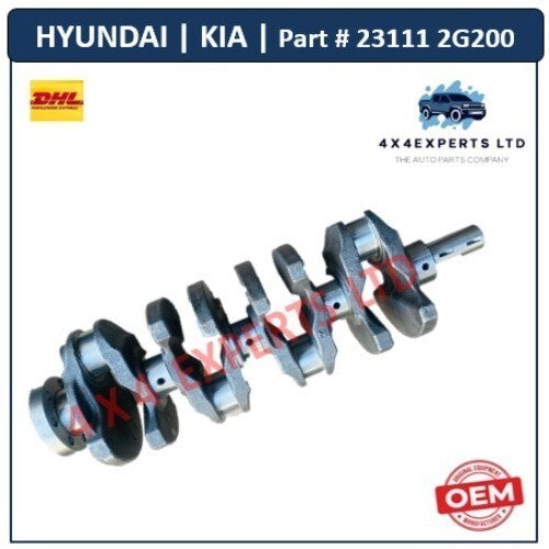 23111-2G200 Engine Crankshaft Compatible with Hyundai Sonata Santa Fe Tucson Ki - Used Auto Part