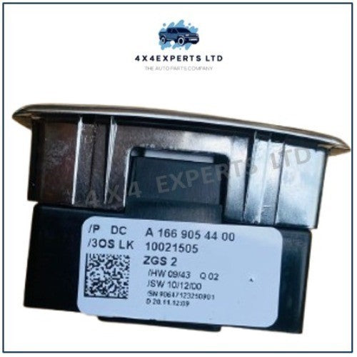 A1669054400 MASTER POWER WINDOW SWITCH W176, W242/W246, C117, X156, W166 MERCEDE - Used Auto Part