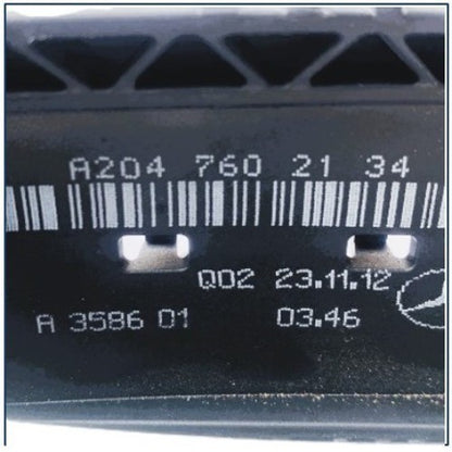 A2047602134 REAR LEFT DOOR HANDLE MERCEDES-BENZ - Used Auto Part