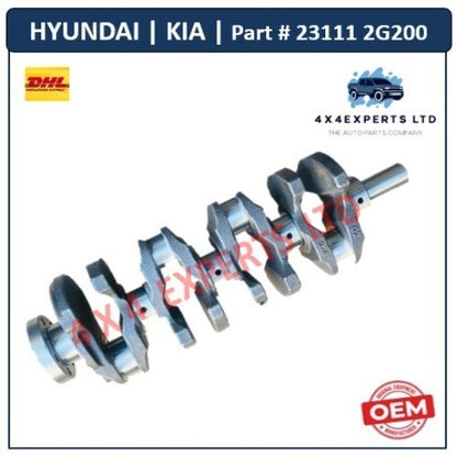 23111-2G200 Engine Crankshaft Compatible with Hyundai Sonata Santa Fe Tucson Ki - Used Auto Part