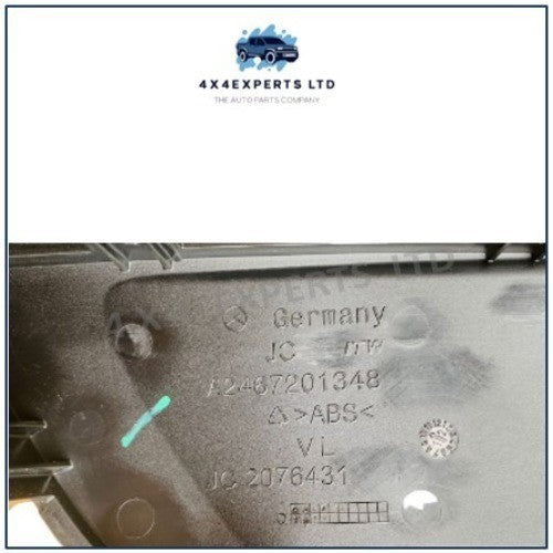 A2467201348 FRONT PASSENGER SIDE DOOR HANDLE INTERIOR TRIM MERCEDES-BENZ - Used Auto Part