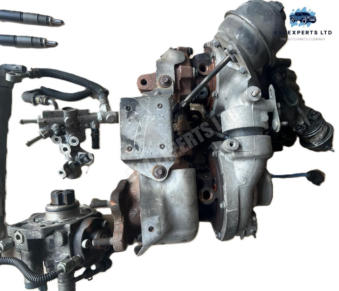 MAZDA SH-01 DIESEL FUEL SYSTEM & TURBO ASSEMBLY 2.5L - Used Auto Part