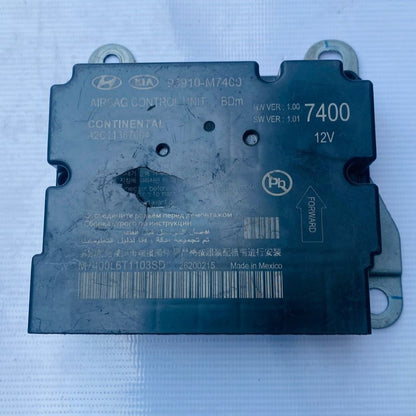 95910-M7400 AIRBAG CONTROL UNIT MODULE 1.6L - GAMMA, 2.0L - NU HUNDAI KIA - Used Auto Part