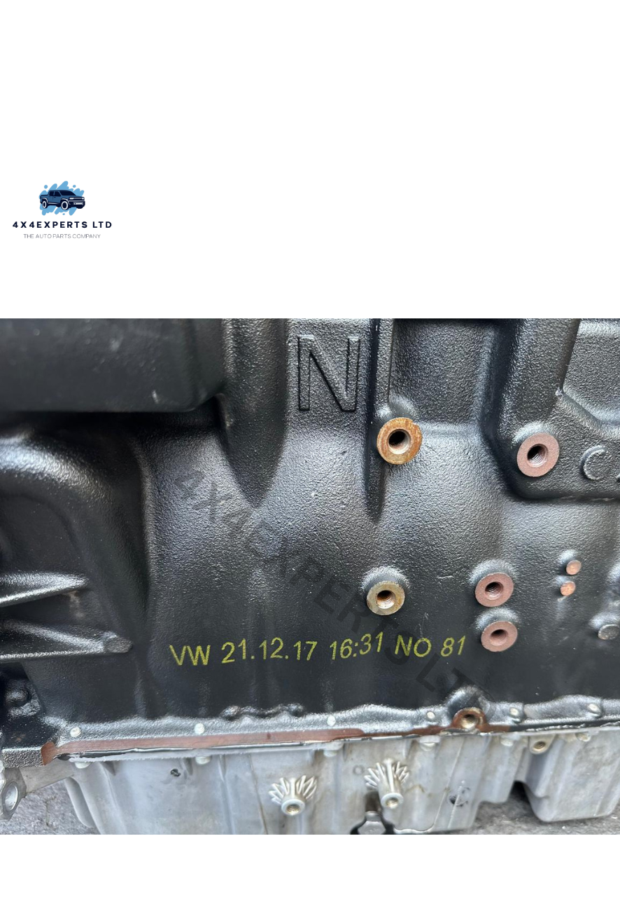 VW VR6 3.6 CDV ENGINE 24 VALVE 2017 - Used Auto Part