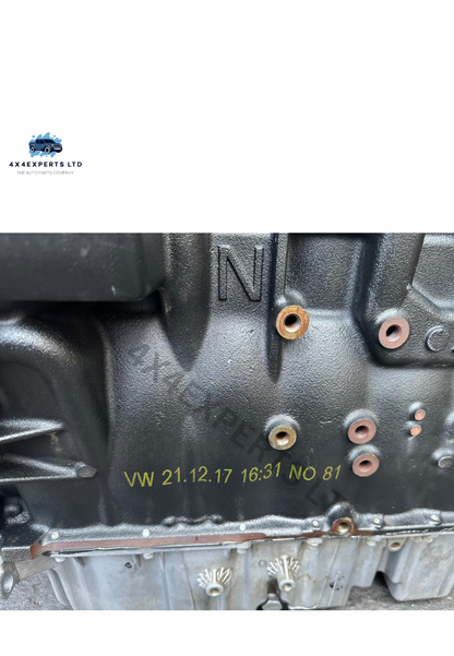 VW VR6 3.6 CDV ENGINE 24 VALVE 2017 - Used Auto Part