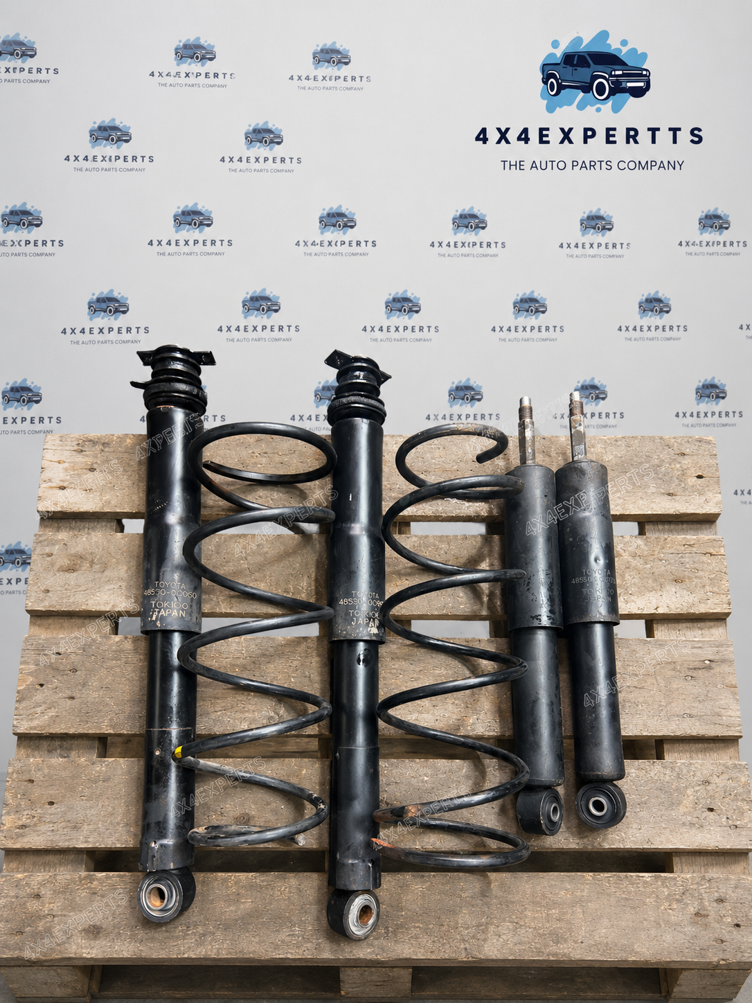 Toyota Land Cruiser 100 Lexus LX470 AHC Shocks Accumulators Springs 1998-2007 - Used Auto Part