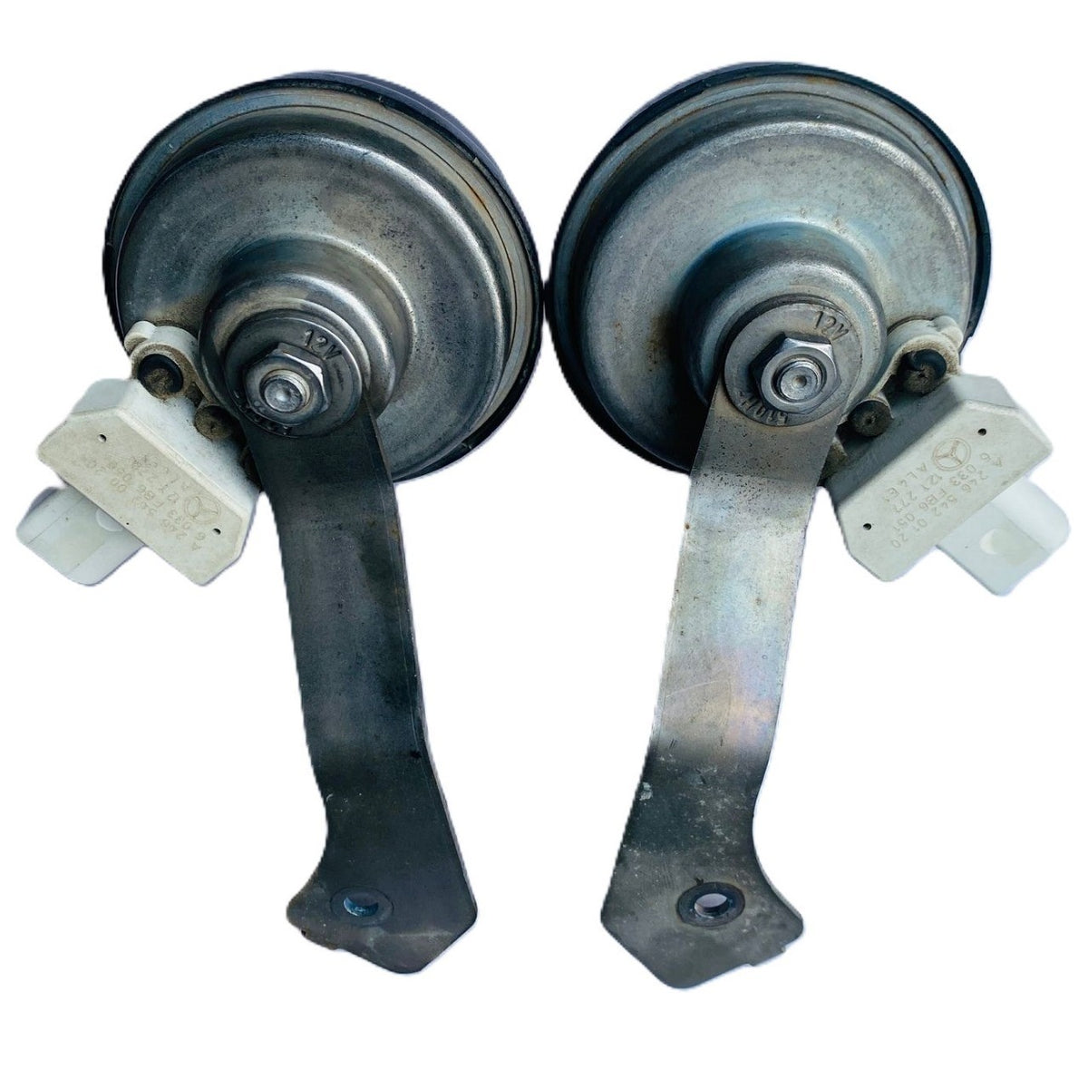 A2465420120 2X HORN HIGH TONE FOR MERCEDES-BENZ - Used Auto Part