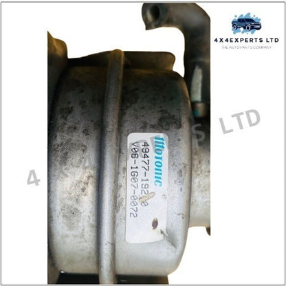 49477-19200 TURBOCHARGER DIESEL 2.2L CHEVROLET HOLDEN - Used Auto Part
